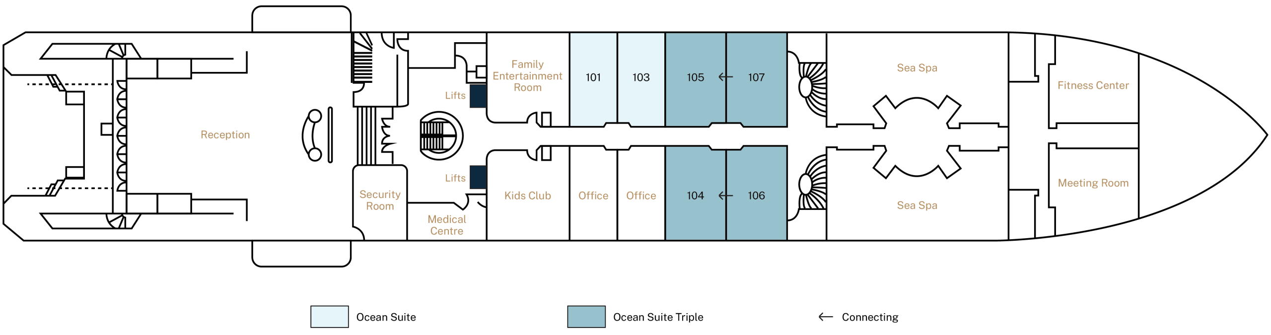 1st Floor Grand Pioneers Cruise 1