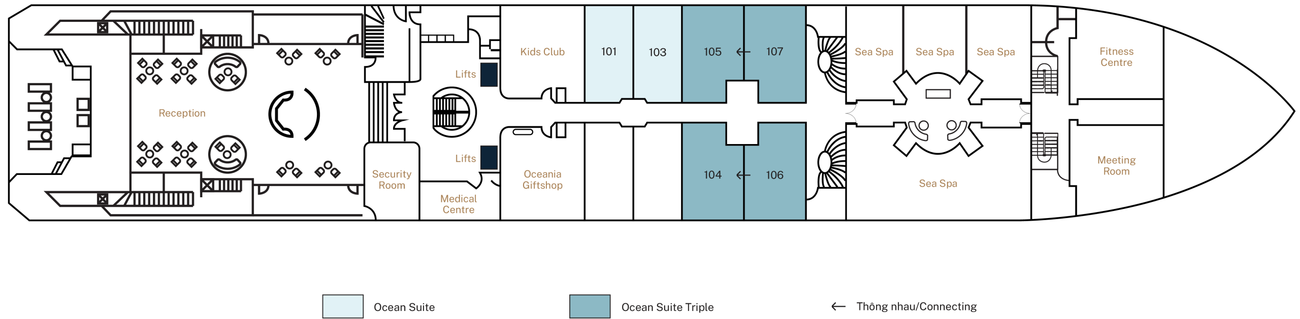 1st Floor Grand Pioneers Cruise 2