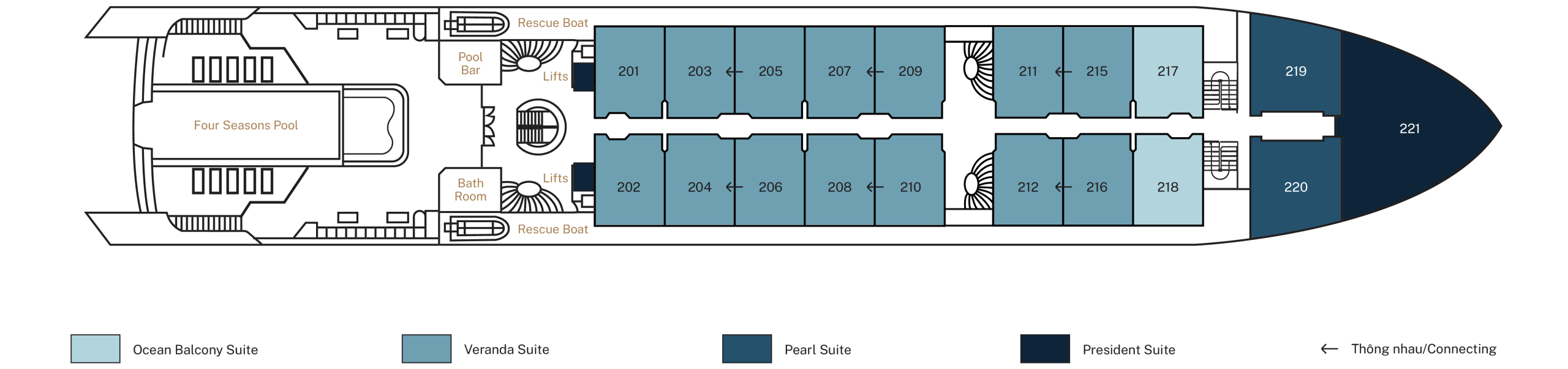 2nd Floor Grand Pioneers Cruise 2